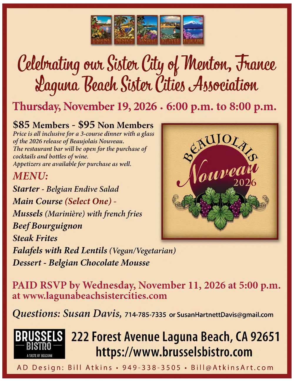 wine event flyer